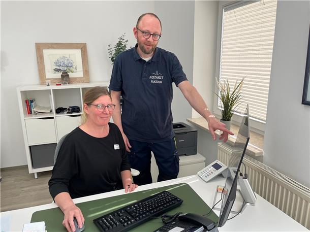 Kampf dem Ärztemangel: Angehende "Physician Assistent" beginnt in der Hausarzt-Praxis von Philipp Kliem in Loxstedt.