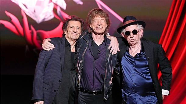 Sie rollen immer noch - die Rolling Stones.