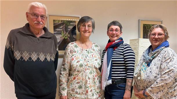 Sie sind der neue Vorstand der Hospizhilfe (von links): :Wilfried Scherer, Kerstin Borowsky, Kirsten Malle (1. Vorstizende) und Heike Prietzel (2. Vorsitzende)