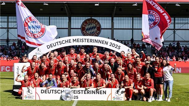 Spielplan für Frauen-Bundesliga: Bayern-Rekord bei Eröffnung Sie sind die Gejagten: Die Bayern-Fußballerinnen.