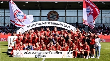 Sie sind die Gejagten: Die Bayern-Fußballerinnen.