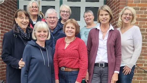 Sie sind die kreativen Köpfe hinter dem Programm: Vorstand des Landfrauenvereins Land Wursten.