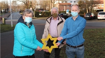 Sie wollen für Senioren in Beverstedt da sein: Käte Heins, (von links), Sebastian Steeg, und Harald Sommerfeld.