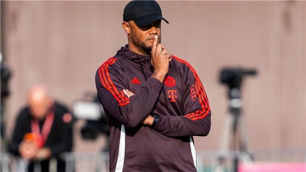 Bayern siegen mit Kimmich im Zentrum: „Gute Optionen“ Sieg im ersten echten Härtetest der Saisonvorbereitung: Vincent Kompany.