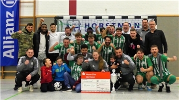 Siegerfoto der Mannschaft des TSV Wulsdorf