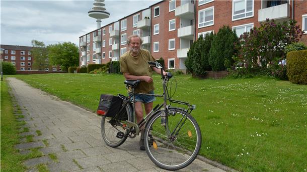 Siegfried Brunotte ist leidenschaftlicher Fahrradfahrer. Ein Rad mit Motor käme für den 69-Jährigen nie infrage.