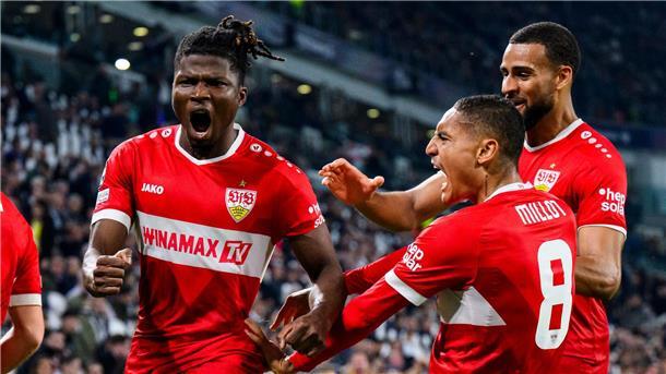 VfB in Ekstase: Coup in Turin als Initialzündung? Siegtorschütze in der Nachspielzeit: Stuttgarts eingewechselter El Bilal Touré (l.).