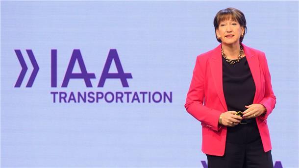 Wissing gibt Nutzfahrzeugindustrie Rückendeckung Sieht den Industriestandort Deutschland in Gefahr: VDA-Präsidentin Müller.
