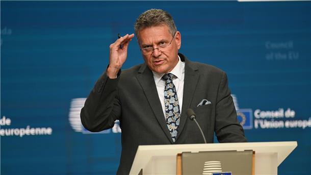 Sieht in Sachen Nexperia-Chips ermutigende Fortschritte: EU-Handelskommissar Maros Sefcovic. (Archivbild)