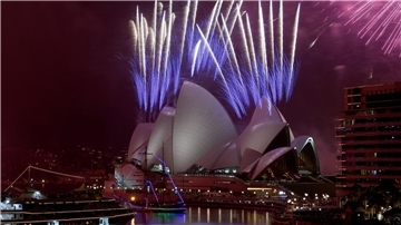 Silvester in Sydney.