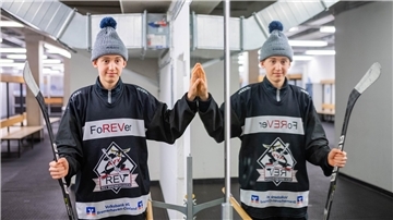 Simon Leuschner aus der U15 des REV Bremerhaven hat große Ziele.