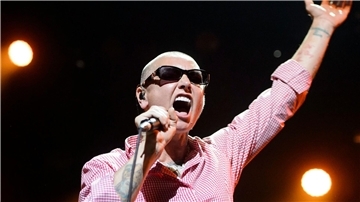 Sinéad O’Connor bei einem Auftritt beim Montreux Jazz Festival im Jahr 2015.