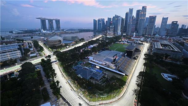Singapur ist eines der härtesten Formel-1-Rennen des Jahres.