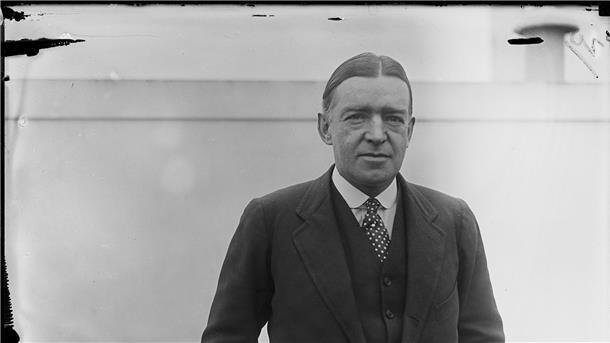 Letztes Schiff von Polarforscher Shackleton entdeckt Sir Ernest Shackleton im Januar 1921.