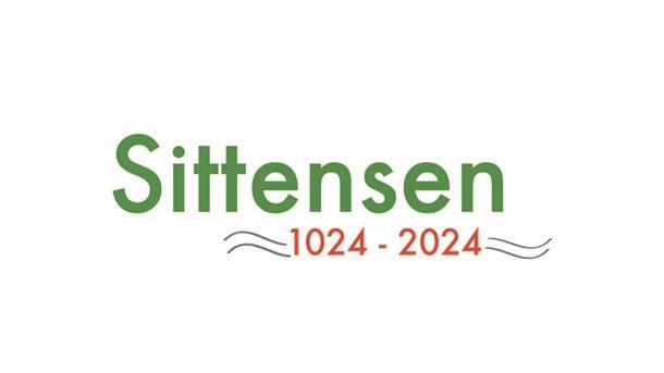 Das Foto zeigt das Logo 1000 Jahre Sittensen. 