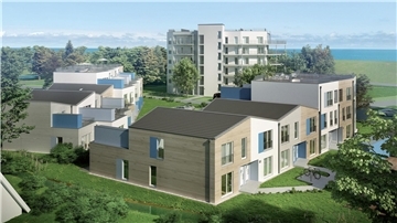 So könnte das Nordsee-Resort nach den Vorstellungen der neuen Investoren aussehen.