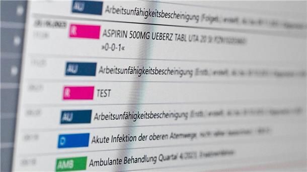 So könnte die elektronische Patientenakte aussehen.