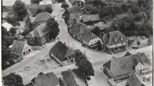 Der ehemalige Marktplatz in Sittensen. 