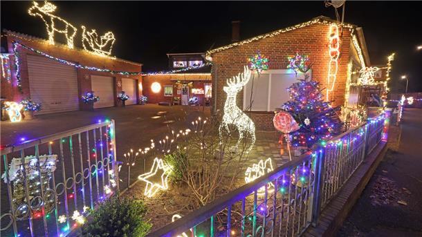 Weihnachtsbeleuchtung in Uthlede