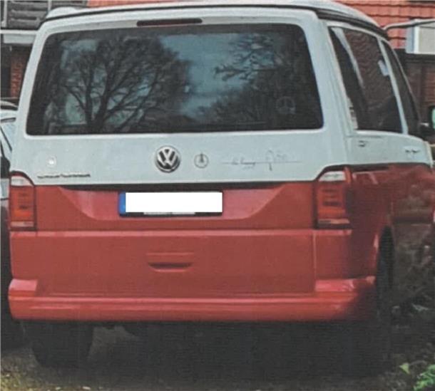 Tatort Stotel: Polizei ermittelt wegen gestohlenem T6 So sieht der gestohlene VW T6 California aus.
