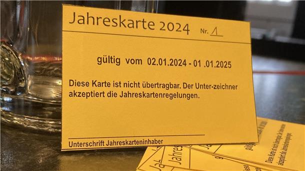 Jahreskarte für Jahnhalle