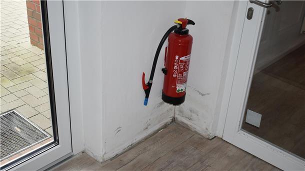 Wasserschaden an einer Wand