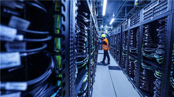 Supercomputer Jupiter rechnet los So sieht es im Supercomputer aus.