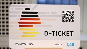 So soll das neue Deutschlandticket aussehen.