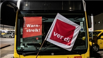 So wie hier in Berlin wird am Dienstag auch in norddeutschen Städten der öffentliche Nahverkehr bestreikt.
