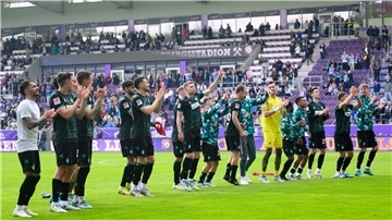 So wollen die Spieler des SV Werder Bremen am Sonntag gerne wieder jubeln.