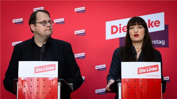 Linke mit Eilverfahren nach Karlsruhe Sören Pellmann und Heidi Reichinnek kündigen einen Eilantrag vor dem Bundesverfassungsgericht an.