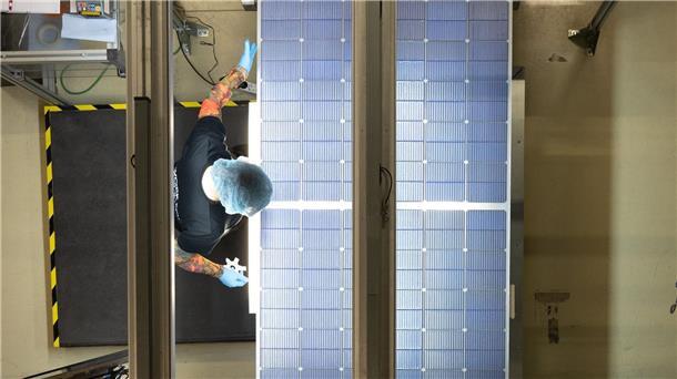 Solarkonzern Meyer Burger: Am Standort Freiberg sind 500 Arbeitskräfte beschäftigt.