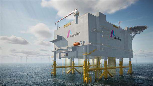 Solche Konverterstationen sollen in ein paar Jahren in Bremerhaven bei der Lloyd Werft gebaut werden - und jetzt in Teilen bei der Meyer Werft in Papenburg.