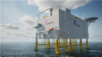 Solche Konverterstationen sollen in ein paar Jahren in Bremerhaven bei der Lloyd Werft gebaut werden - und jetzt in Teilen bei der Meyer Werft in Papenburg.
