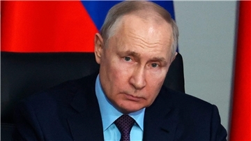 Soll zum Zeitpunkt des versuchten Angriffs nicht im Kreml gewesen sein: Wladimir Putin.