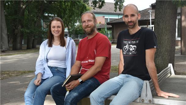 Das Foto zeigt Sonja Kowalzik, Ramon Sonnenberg und Steffen Puls.