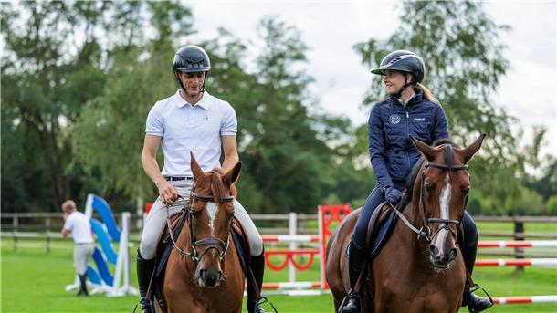 Sophie Hinners und der Reiter Richard Vogel starten beim CHIO und gemeinsam in zwei Wochen im EM-Team.