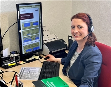 SoVD-Sozialberaterin Julia Lax lobt Brake fürs Wohngeld.
