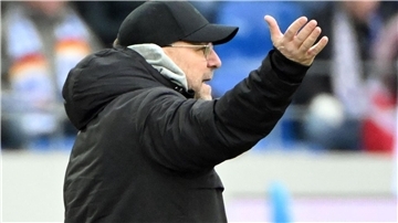 Später Jubel: Münster-Trainer Sascha Hildmann.