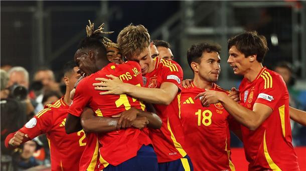 „Unfassbar schön“: Spaniens wildes 5:4 über Frankreich Spanien steht im Finale der Nations League.