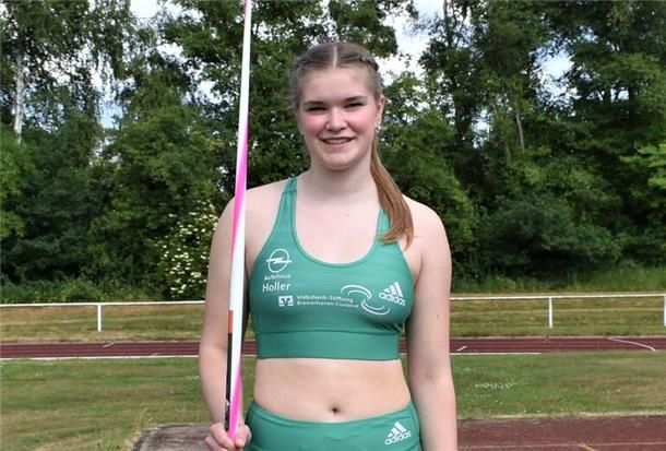 Speerwerferin Kaja Suhrhoff.