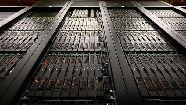 Speichersysteme des Hochleistungsrechners CARA (Computer for Advanced Research in Aerospace) vom Deutschen Zentrum für Luft- und Raumfahrt (DLR).