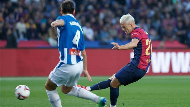 Spielt Olmo bald wieder für den FC Barcelona?