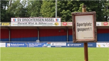 Sponsoren könnten bei einem Neubau der Tribüne einzelne Blöcke imKehdinger Stadion präsentieren. 