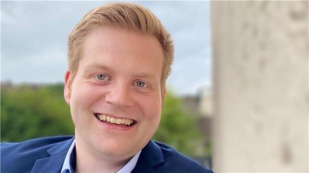 Umfrage unter Bürgermeistern: So denkt das Cuxland über Bremerhaven Sprecher der Stadt Geestland, Merlin Hinkelmann.
