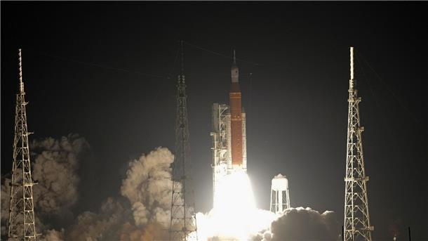 Nasa plant „Artemis 2“ für Ende 2024 Start der Trägerrakete „SLS“ bei der Mondmission „Artemis 1“ Mitte November 2022.
