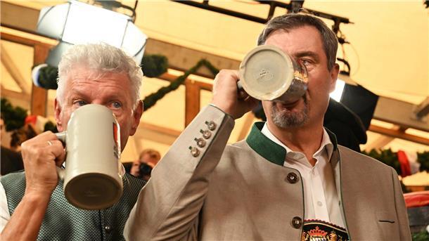Anzapf-Trainer Huber coacht Rathauschefs seit über 40 Jahren Start ins Oktoberfest.