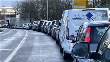 Autos im Stau