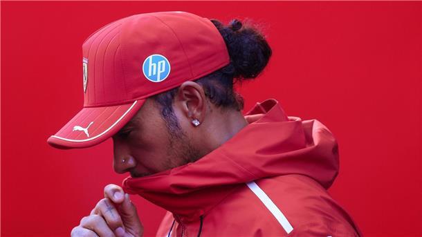 Alonso und Hamilton: Formel-1-Altmeister am Scheideweg Steckt in der Ergebniskrise: Ferrari-Pilot Lewis Hamilton.