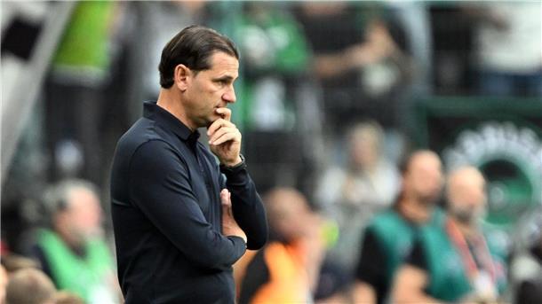 Gladbach-Manager zu Seoane-Zukunft: „Nacht drüber schlafen“ Steht bei Borussia Mönchengladbach stark in der Kritik: Trainer Gerardo Seoane
